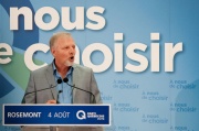 04.08.2012 - Jean-François Lisée est investi candidat du Parti Québécois dans Rosemont