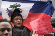 07.03.2015 - Manifestation contre le traitement subi par les Haïtiens et Haïtiennes en République Dominicaine